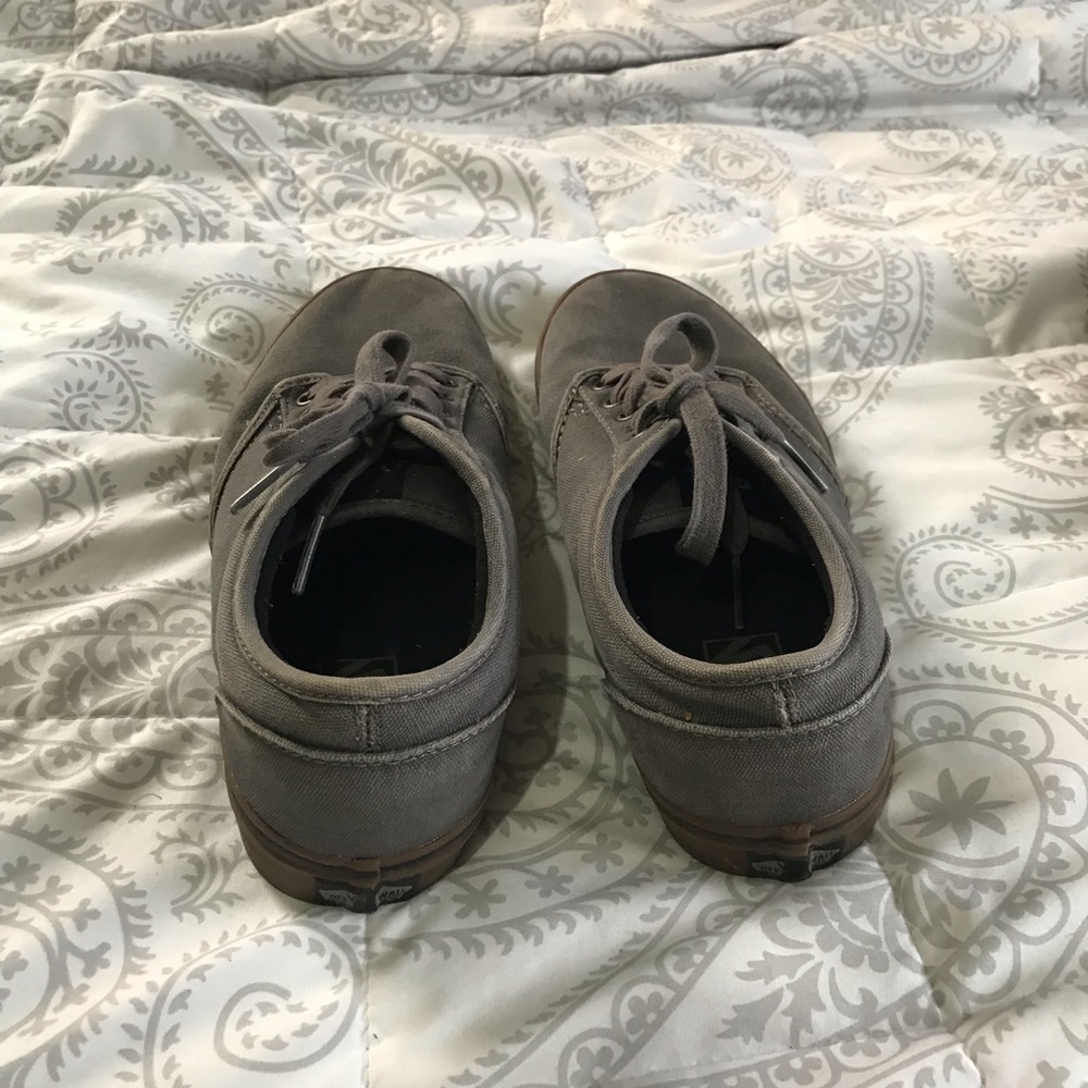 Vans gray men’s shoe sneakers - Picture 3 of 6